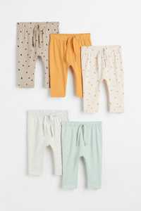 Штани літні H&M 68см, 80см, 4-6міс, 9-12міс, брюки дитячі літні
