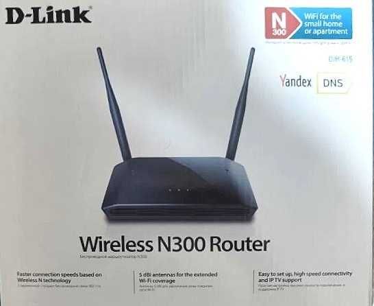 Маршрутизатор роутер D-Link DIR 615. Повністю справний.