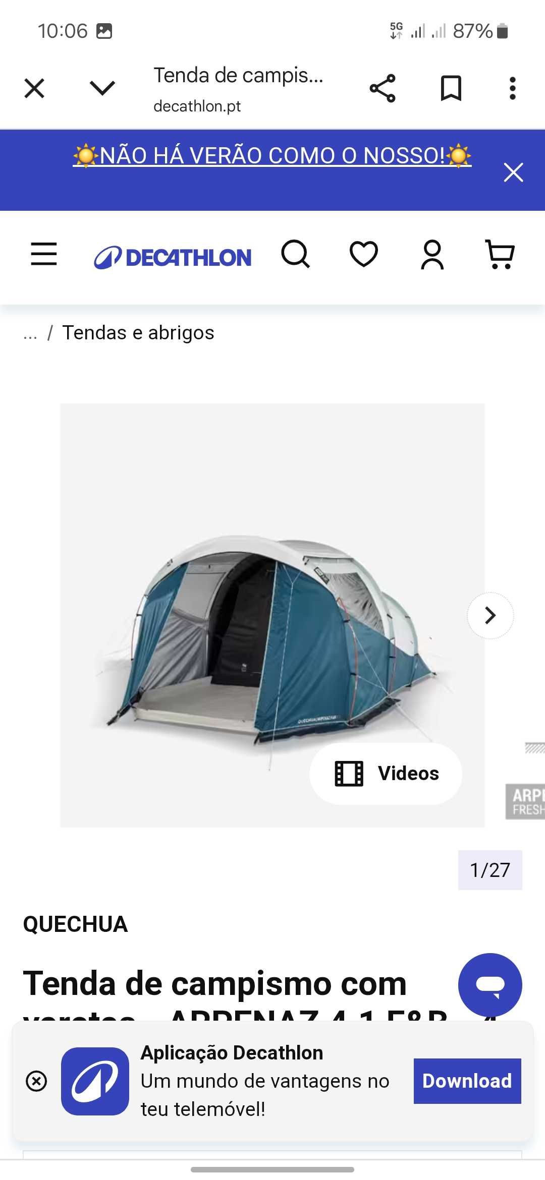 Tenda ARPENAZ 4.1 F&B