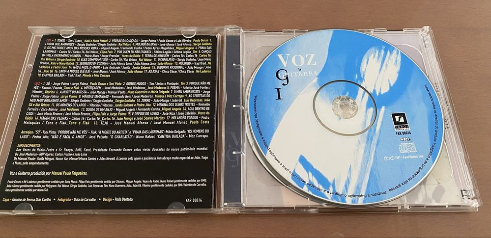 Album CD duplo - Voz & Guitarra