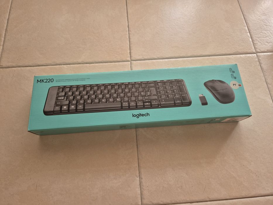 Teclado + rato logitech MK220
