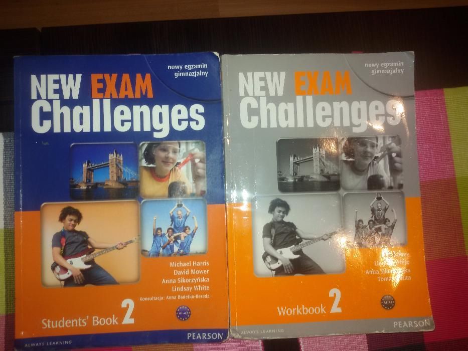 New Exam Challenges podręcznik i cw. do jęz.ang.gimn.