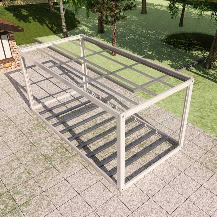 Rama kontenera 3x6m / 4x8m Biurowy Socjalny Magazynowy Budowlany