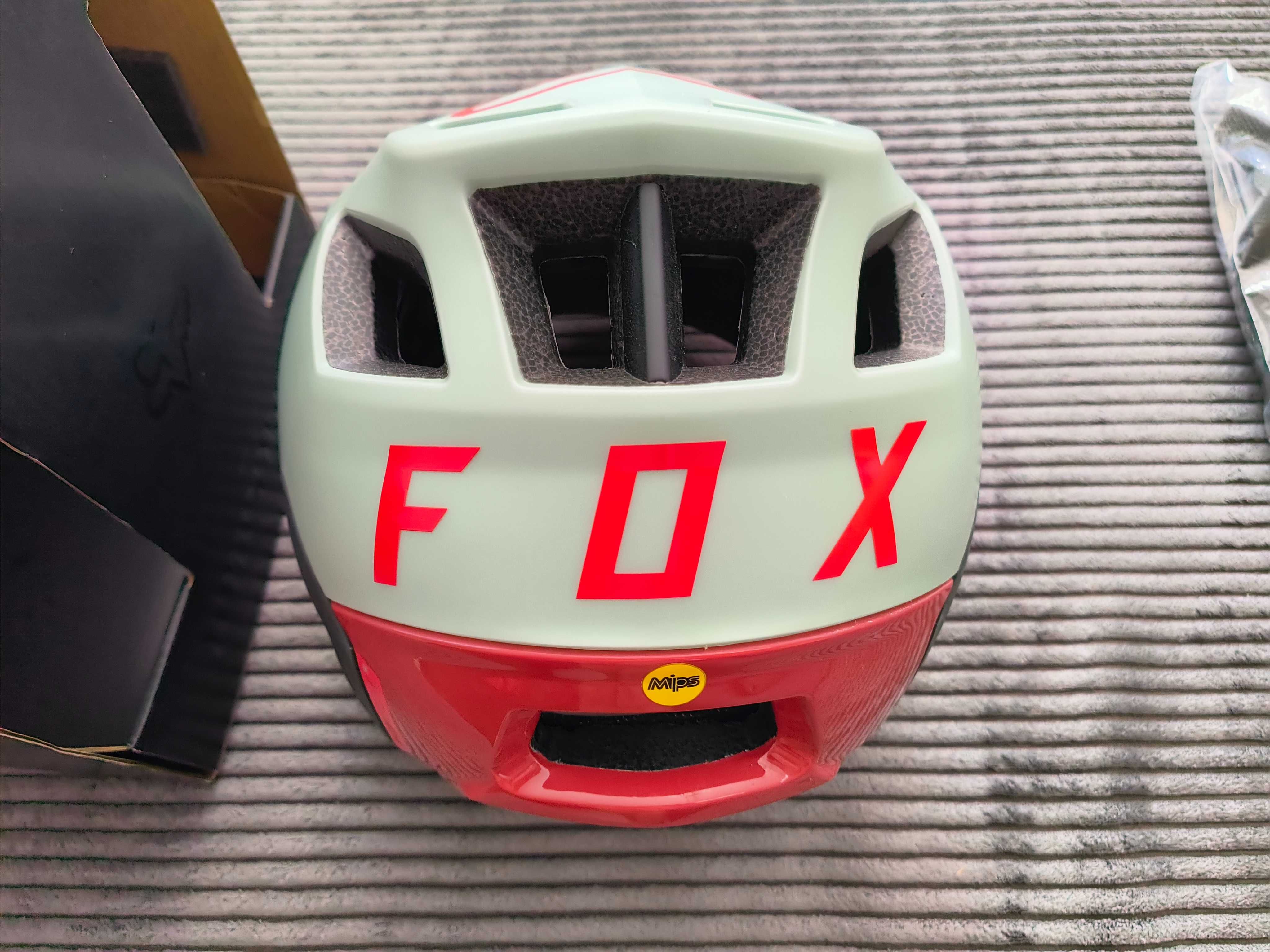Kask rowerowy Fox Racing Dropframe Pro zielony L