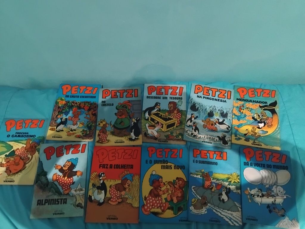 Bandas desenhadas do Petzi