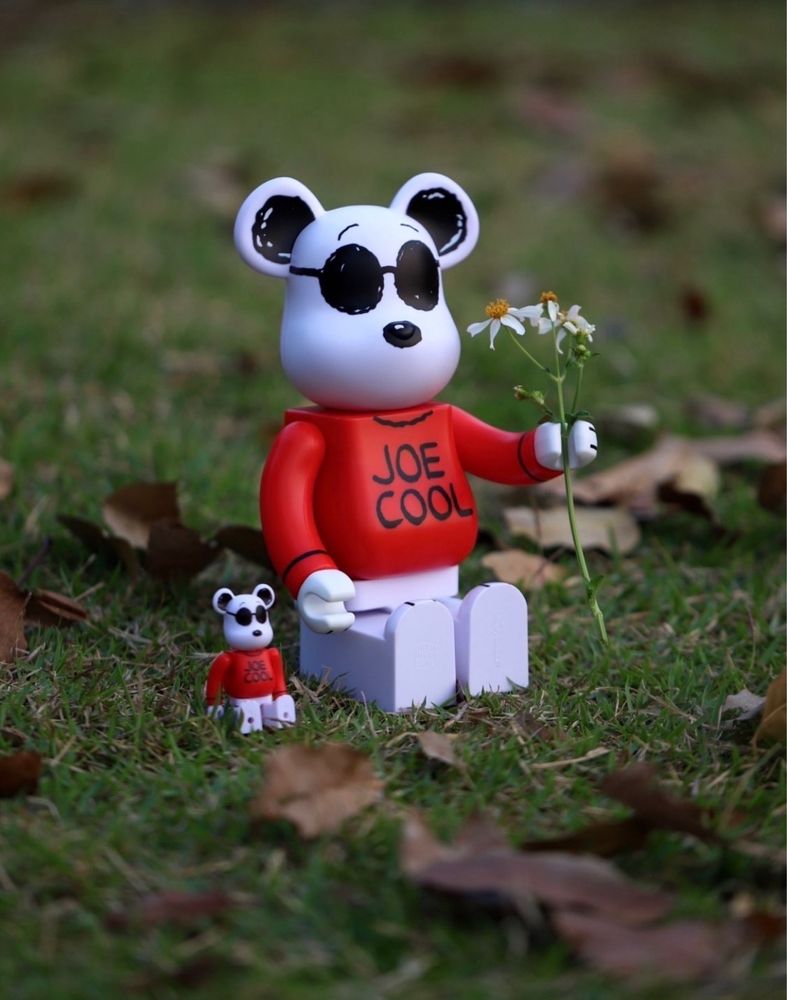 Оригінальний bearbrick snoopy Joy Cool