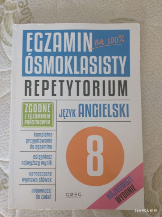 Język angielski. Repetytorium 8 klasa. Nowa