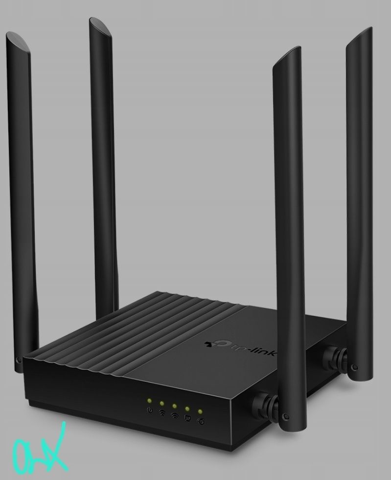 Access Point, Router TP-Link AC1200; 802.11a, 802.11b, 802.11g, 802.11