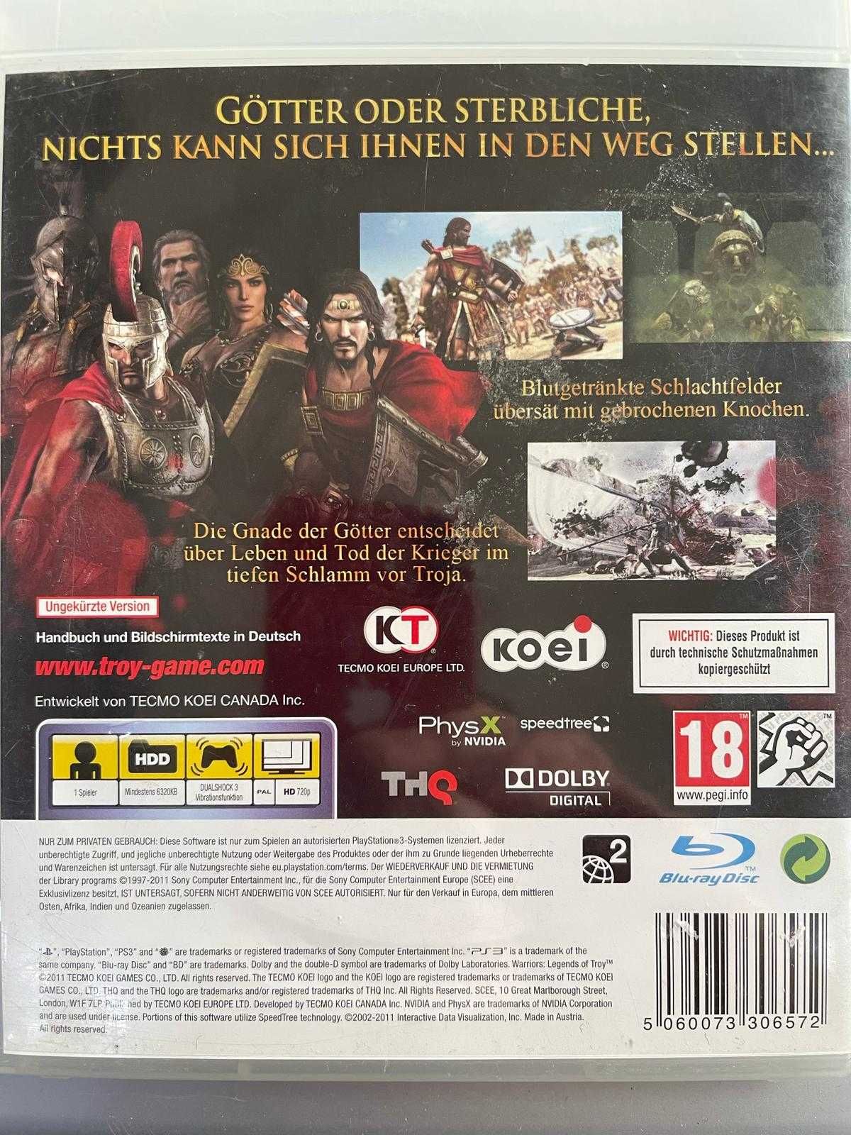 Playstation 3 - Warriors Legends Of Troy - Wolumen - Metro Wawrzyszew