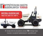 Wozidło wynajem. Terex. 1, 2, 6, 9 tony