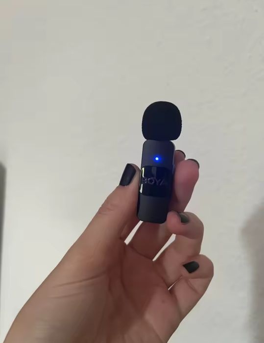 Microfone lapela para iPhone