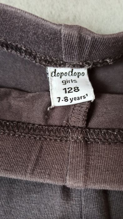 Legginsy grafitowe doppdopo rozm.. 128