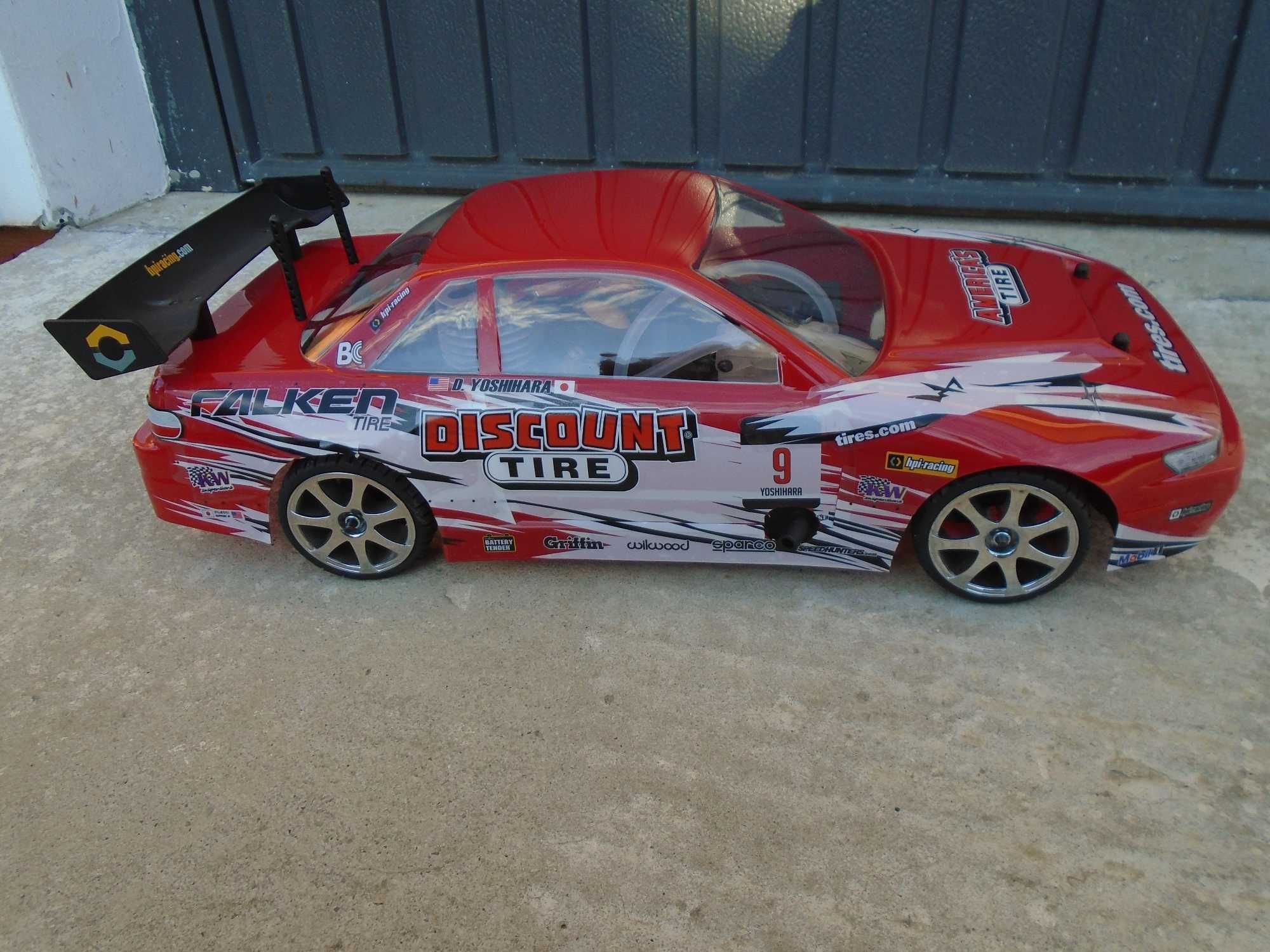 Nissan Silvia  HPI RS4 1:10 Nitro 4WD Model RC Spalinowy