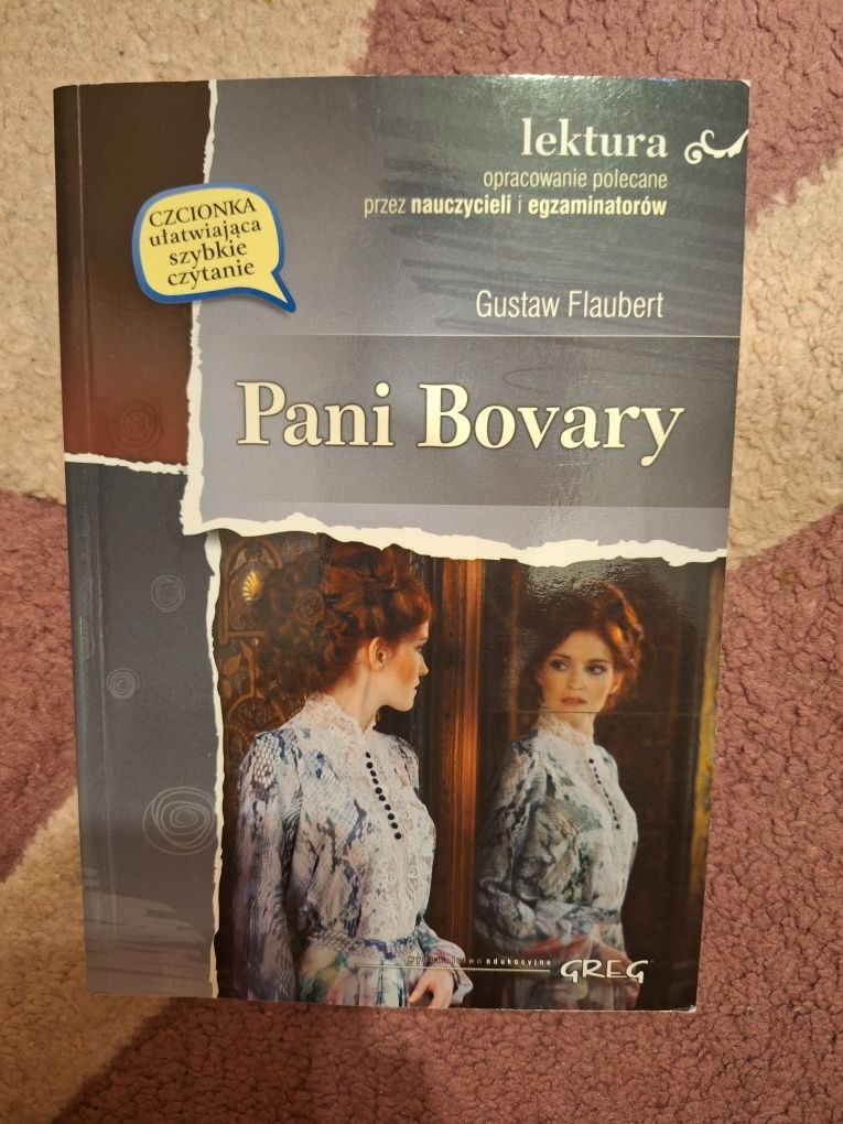 Pani Bovary lektura Gustaw Flaubert