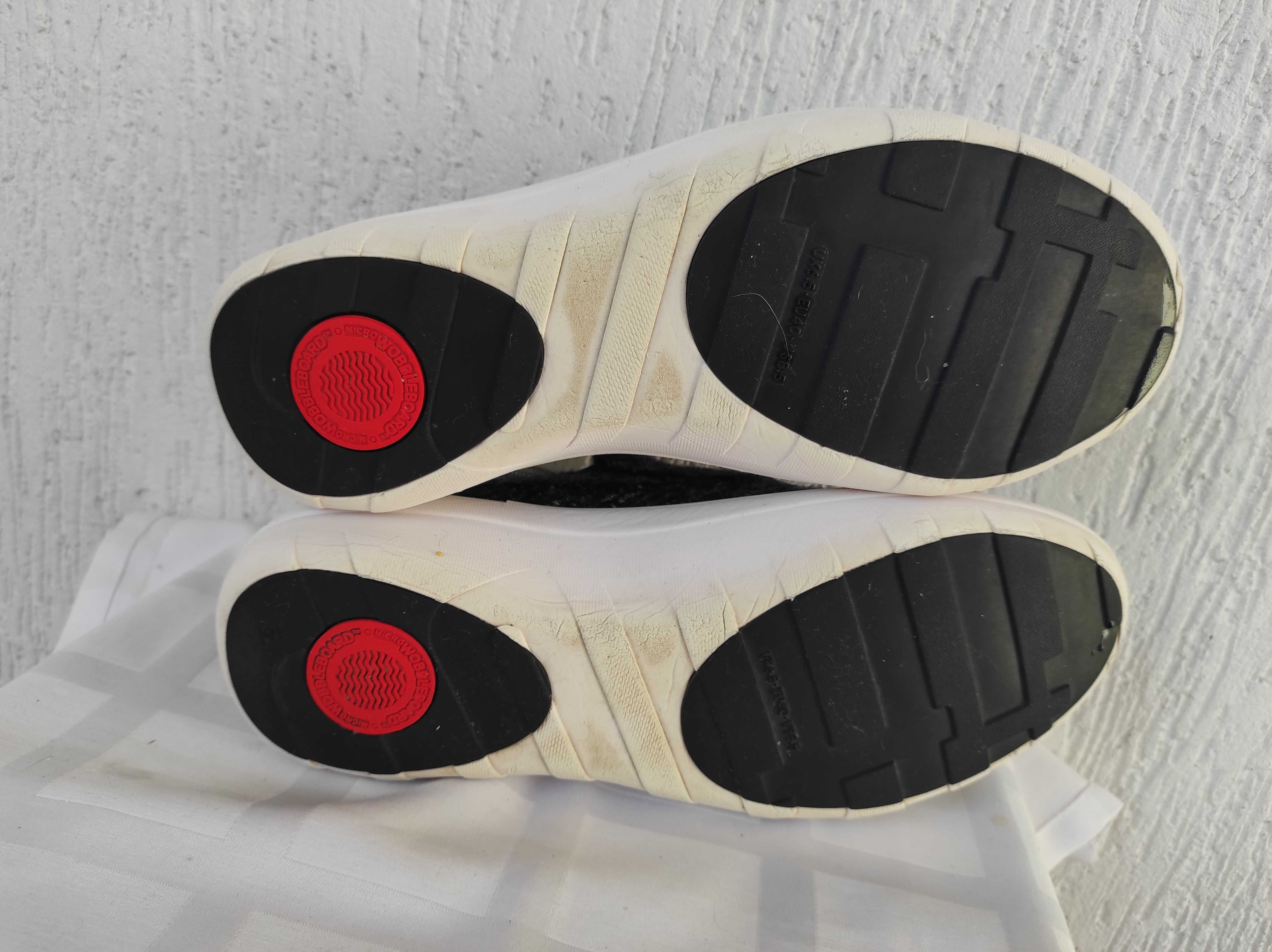 Брендовие текстильние мокасини FitFlop р.38.5.
