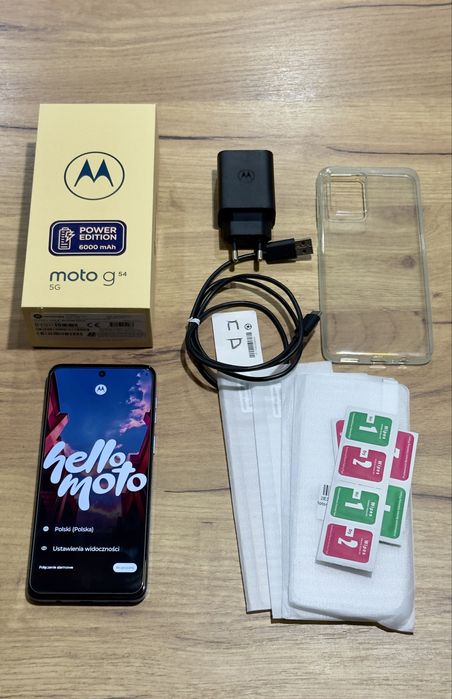 Motorola Moto G54 5G Power Edition 12/256GB stan idealny