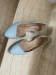 Buty Badura 36 turkusowe skórzane