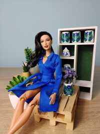 Porcelanowy wazon Barbie Sindy Fleur niemiecki lata 70 mini wazonik