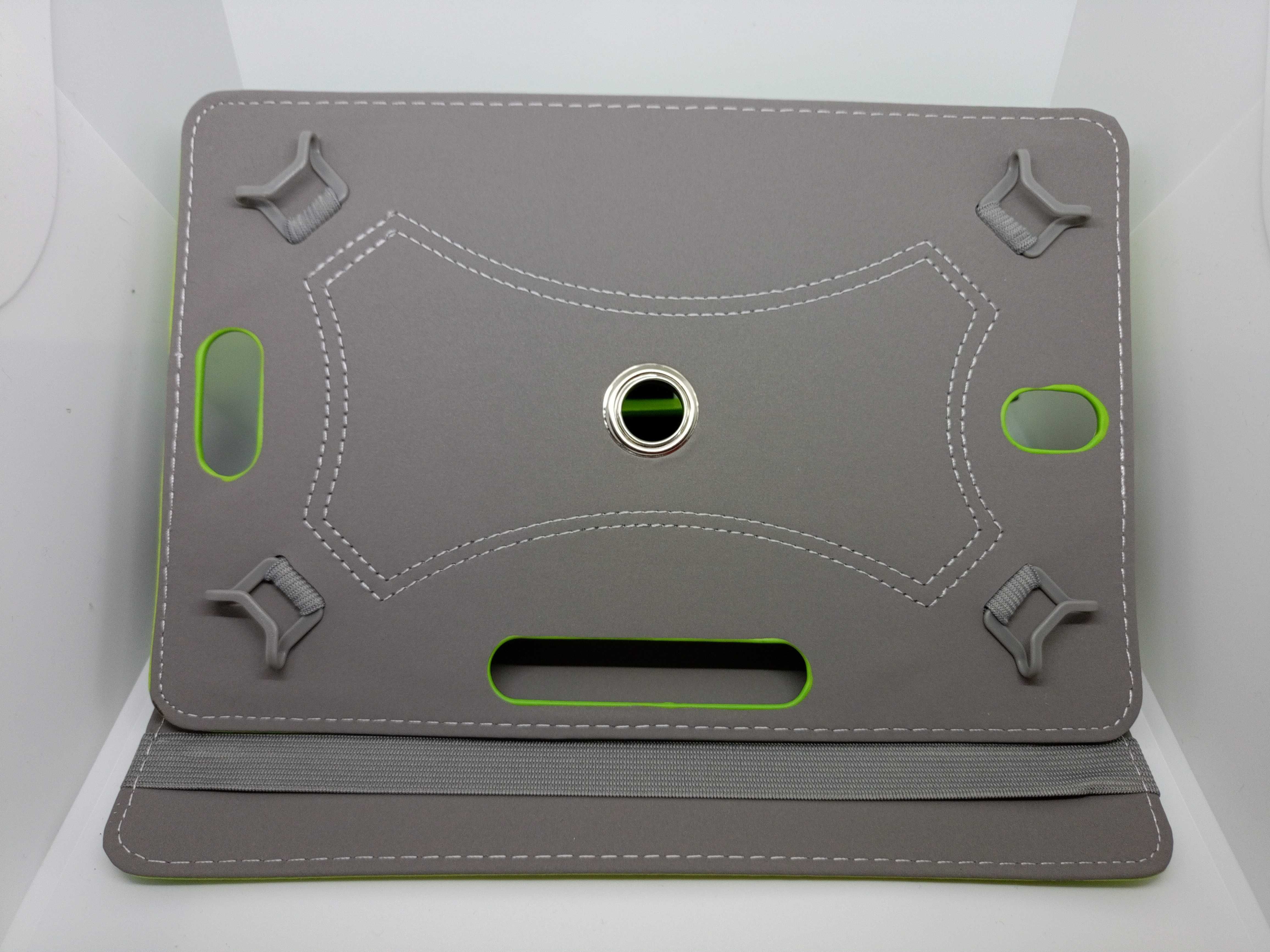 Etui obrotowe, pokrowiec na tablet do 10". Zielony. NOWY.