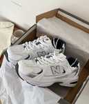 New Balance 530 White Silver Navy R.42