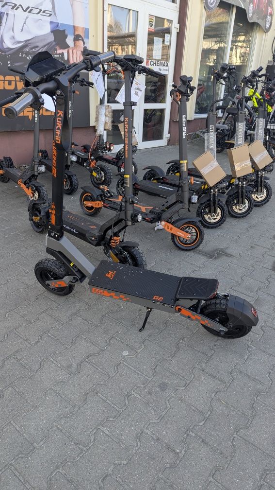 KuKirin G2 15AH 1200W 45KM/H 50KM hulajnoga elektryczna Łańcut
