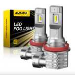 Лед Auxito LED H11 H9 H8 автолампы 12V 6500K светодиодные н11 н8 лед