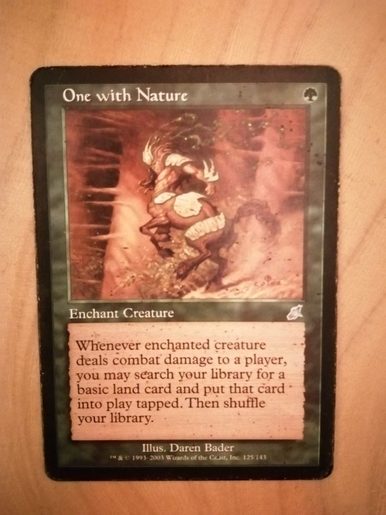 One with Nature (Scourge) - Magic the Gathering