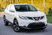 Nissan Qashqai Benzyna-Kamery 360-Alcantara+Skóra,Navi,Grz.Fotele,El.Fotel
