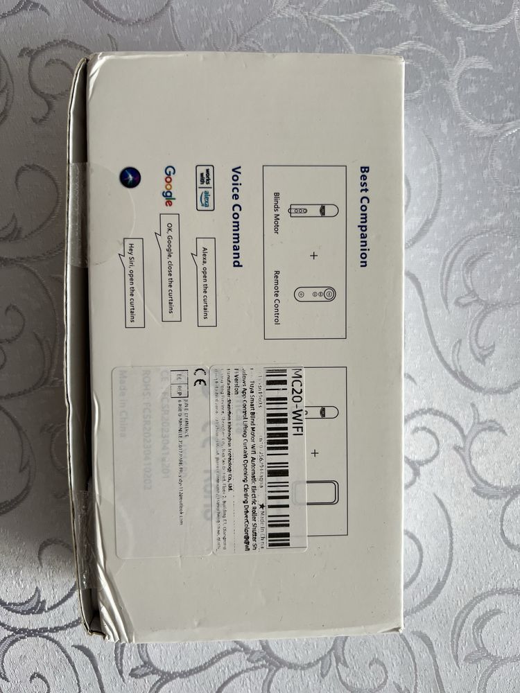 Silnik do rolet żaluzji inteligentny Extralink Smart Roller Wifi Tuya