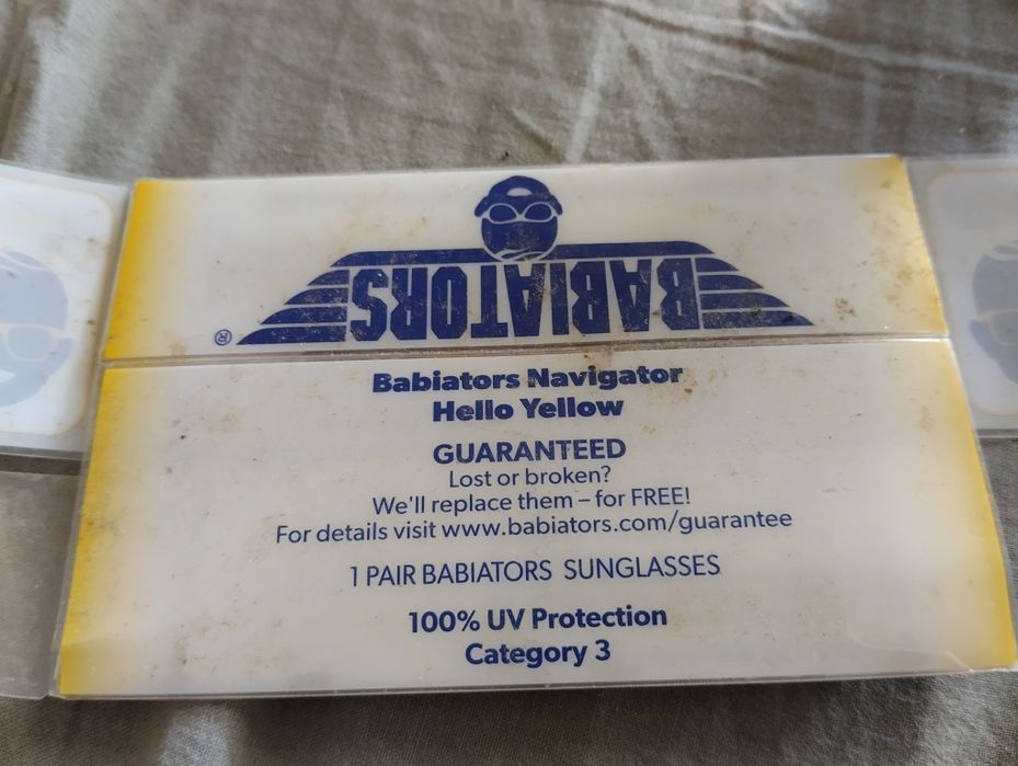 Okulary przeciwsłoneczne UV Babiators 0-2