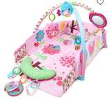 Mata edukacyjna Plac zabaw Sowa Pink Bright Starts