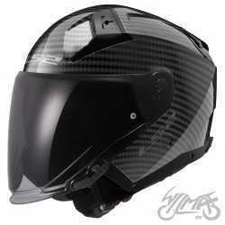 Kask LS2 OF603 INFINITY II Carbon/Carbon Matt Solid-06 S