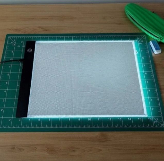 DESKA KREŚLARSKA tablet graficzny A4 kalka zestaw+ gratisy