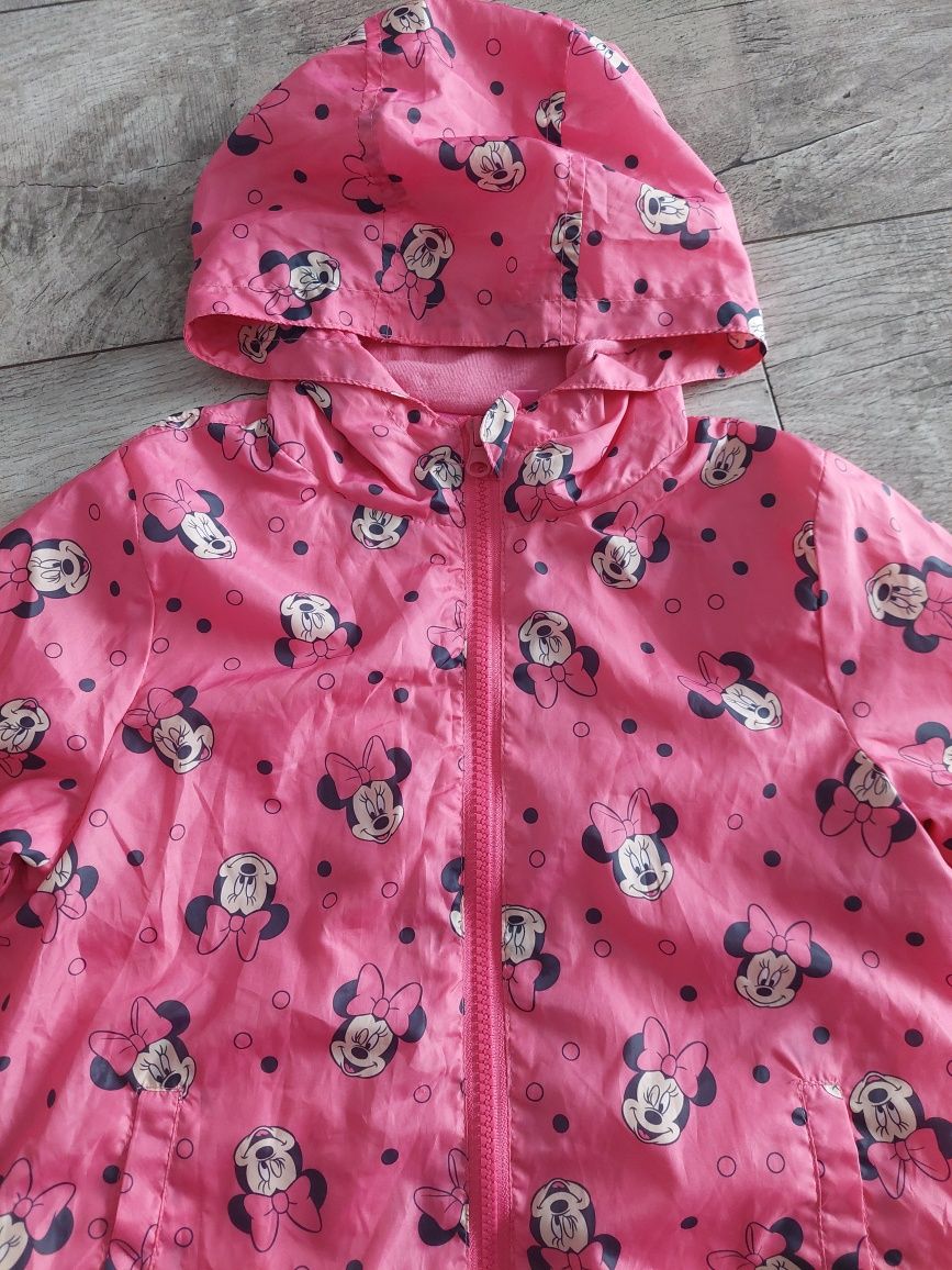 Kurtka wiatrówka Myszka Minnie r. 128