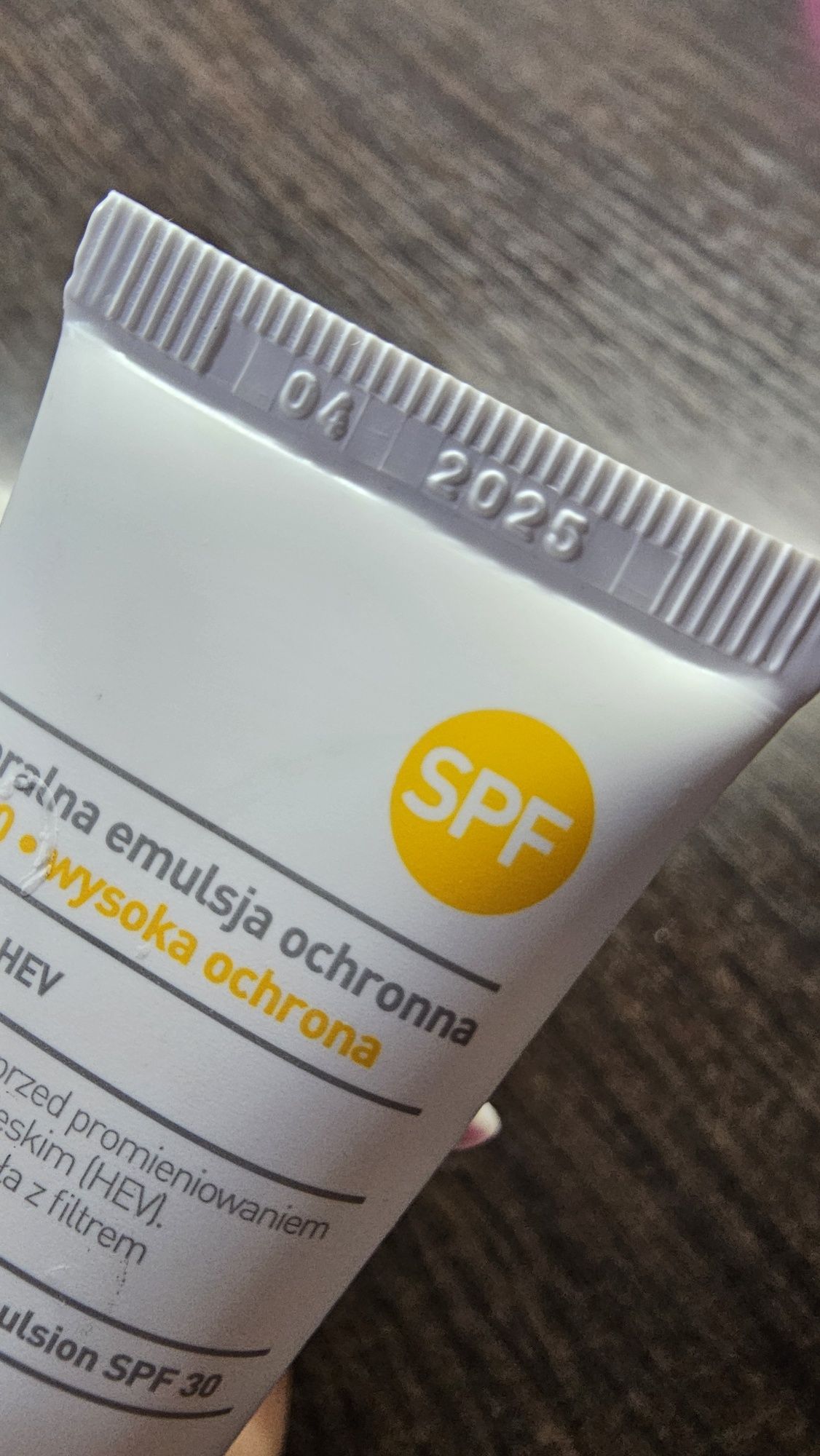 Bioliq - Mineralna Emulsja Ochronna, Spf30. Krem z filtrem.