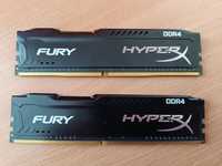 Kości RAM 2X4GB DDR4 Fury HuperX