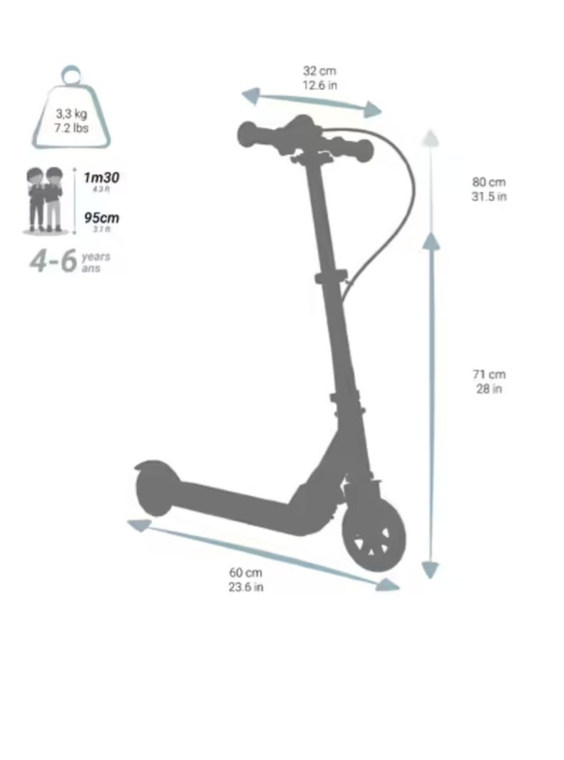 Hulajnoga dziecięca Oxelo Play 5 (Decathlon)