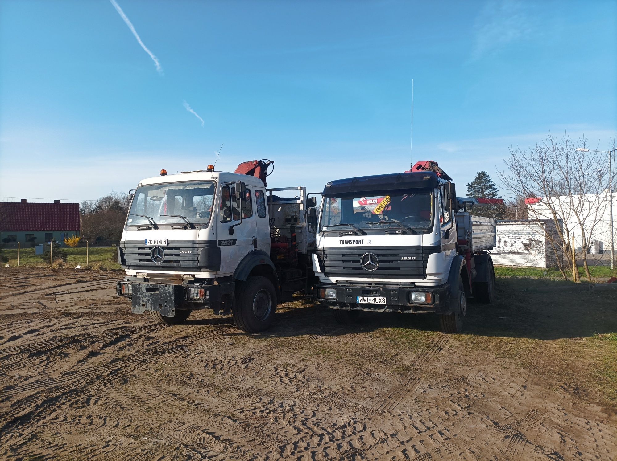 Usługi,Transport HDS Sprzedaż materiałów sypkich