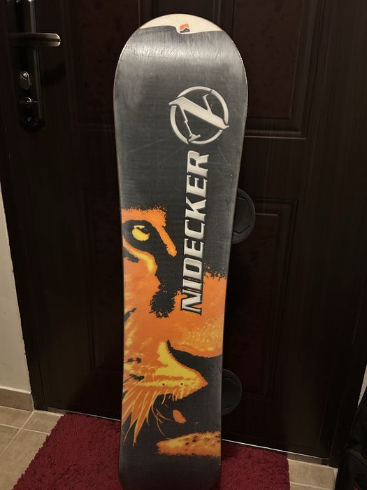 Deska snowboard 109cm w zestawie z butami 35