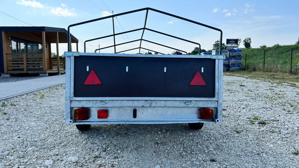 Прицеп до легкового авто одновісний оцинкований 2,5 x1,25м, борт 40см