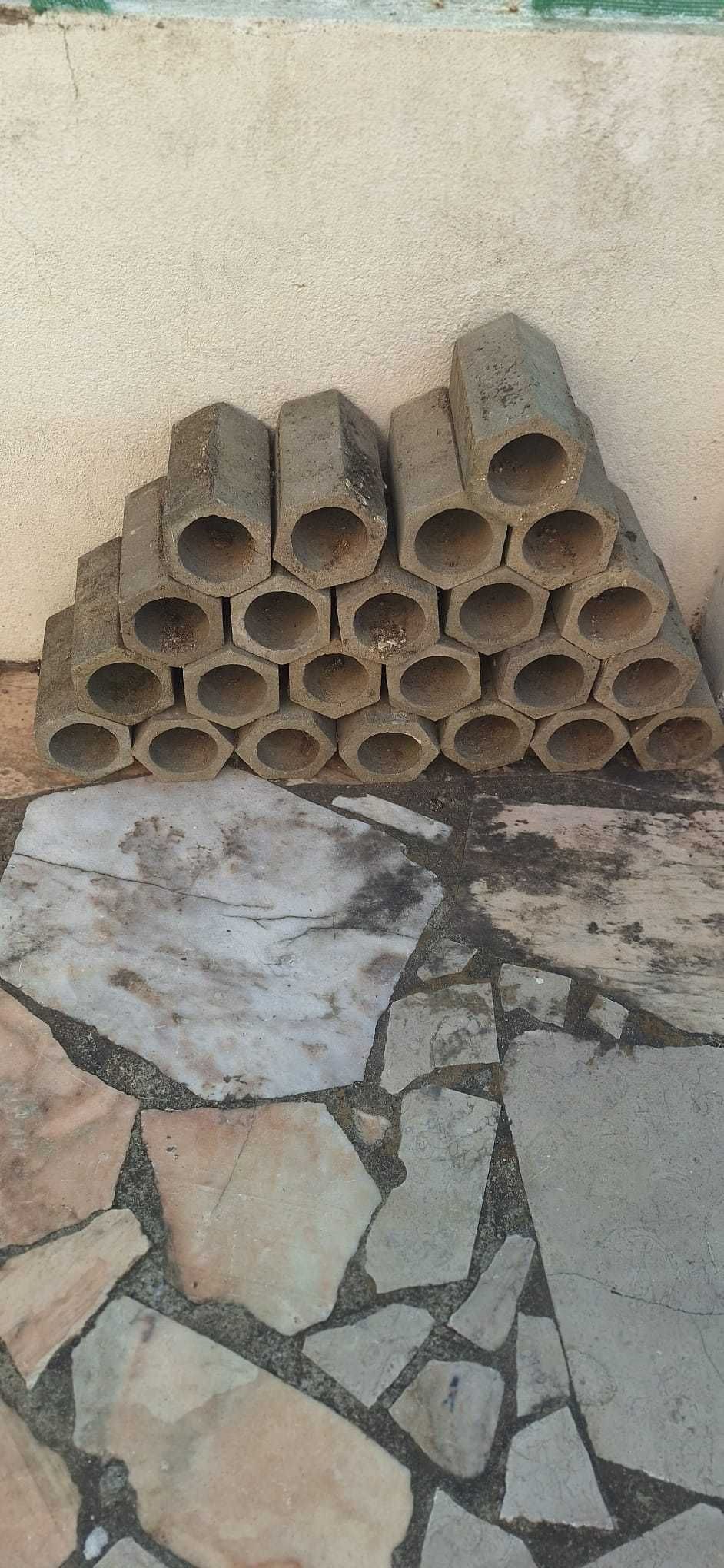 Garrafeira em cimento