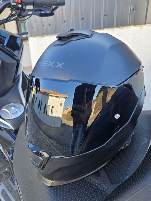 Viseira fumada capacete nexx