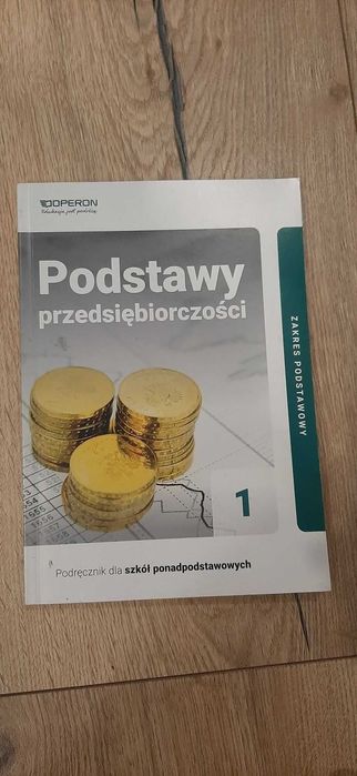 Podręcznik Podstawy przedsiębiorczości 1 zakres podstawowy 2019 Operon