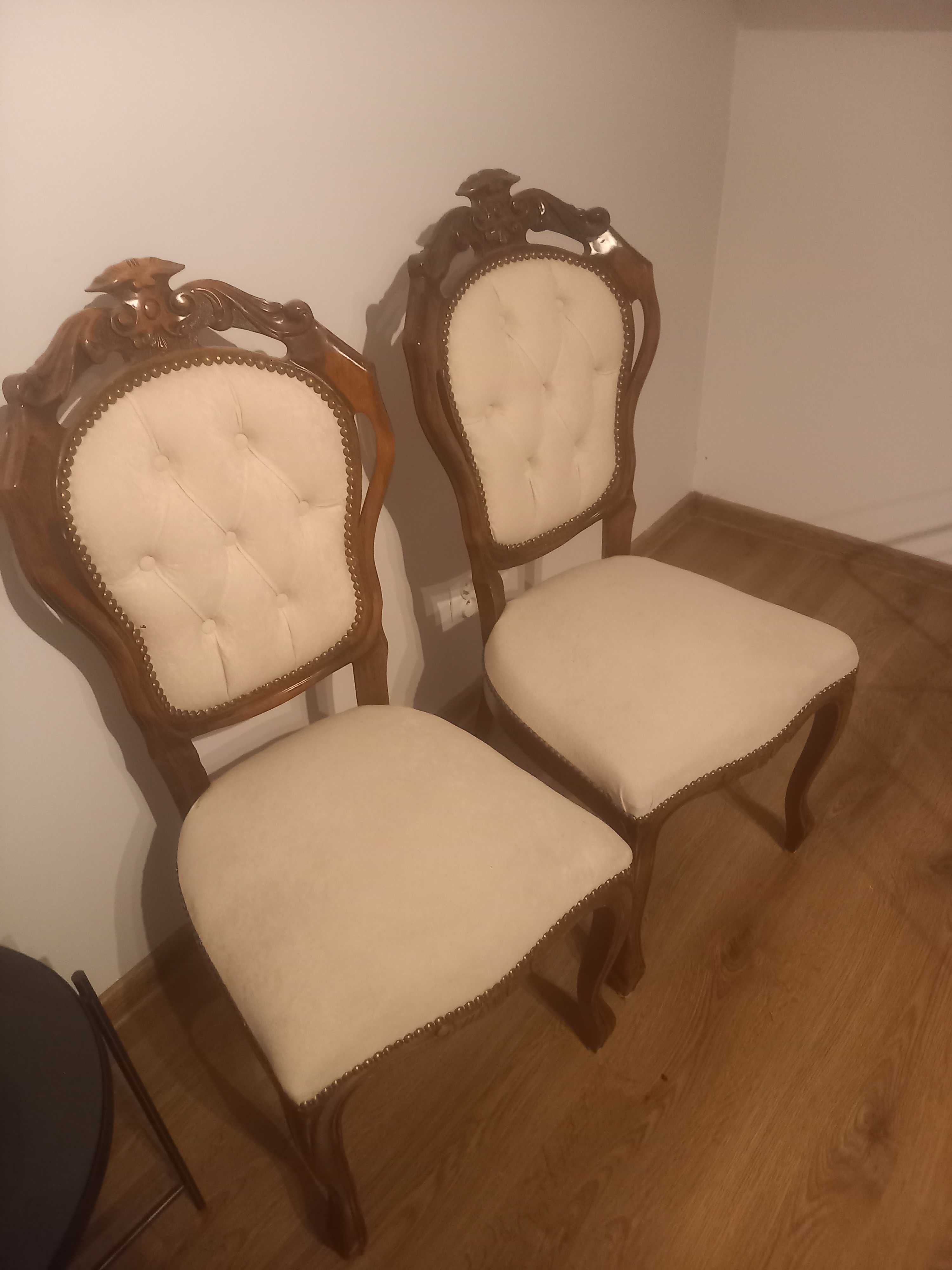 2 krzesla retro super stan