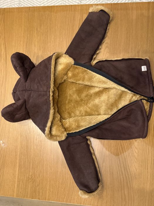 Dziecięcy kożuszek unisex E&MIKI- bardzo dobry stan !!!