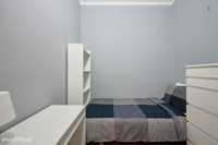 553627 - Quarto com cama de solteiro em apartamento com 6 quartos