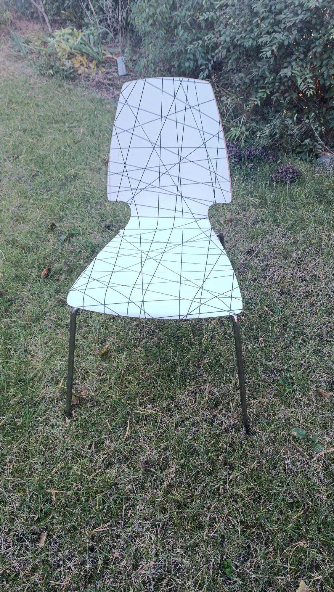 Krzesła klejone używane cena za 2 sztuki