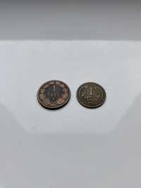 Монета/EinKreuzer/1Крайцер 1859/Heller/Геллер 1900/Австрія/Мідь/Бронза