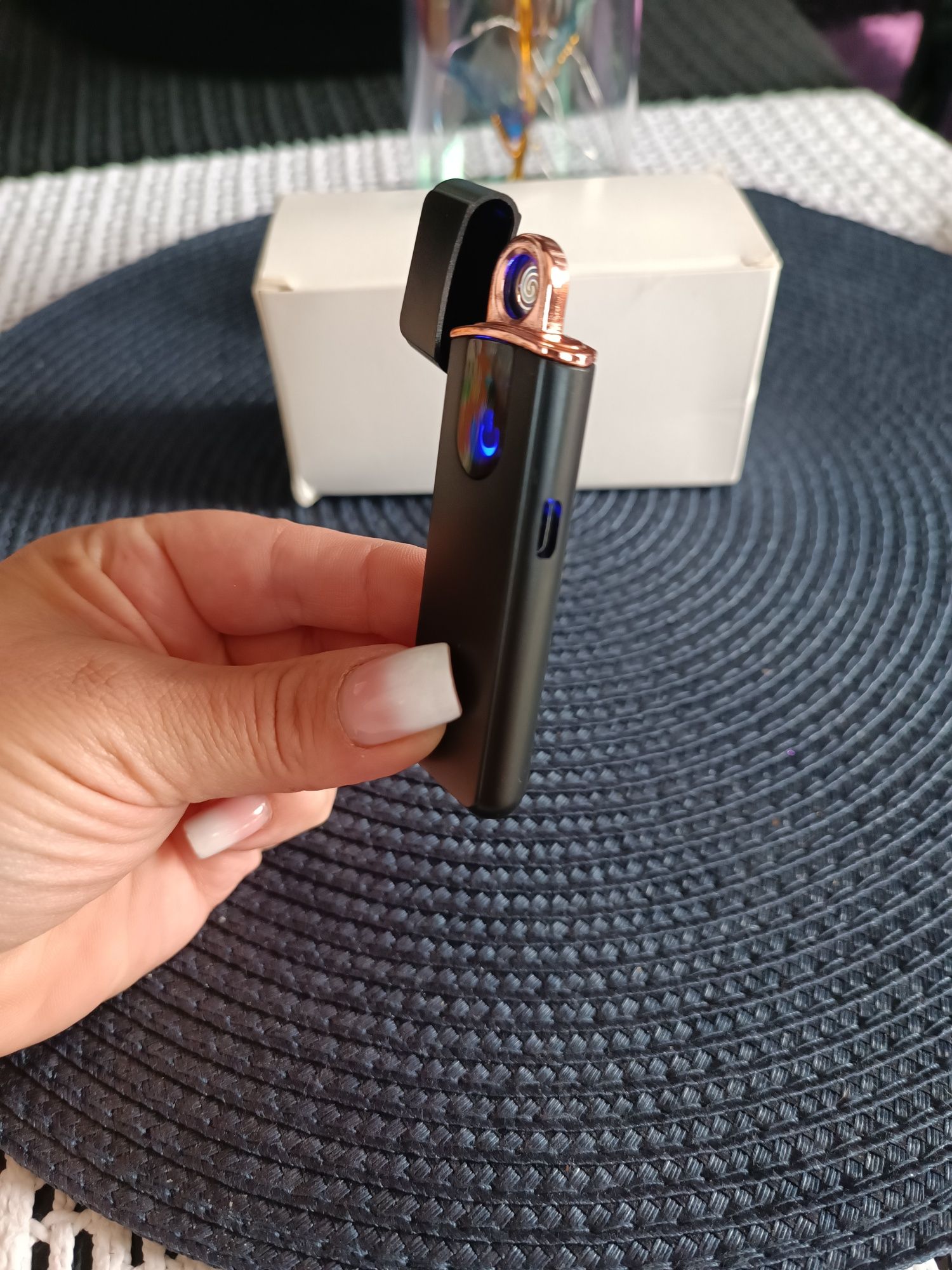 Plazmowa zapalniczka dotykowa USB