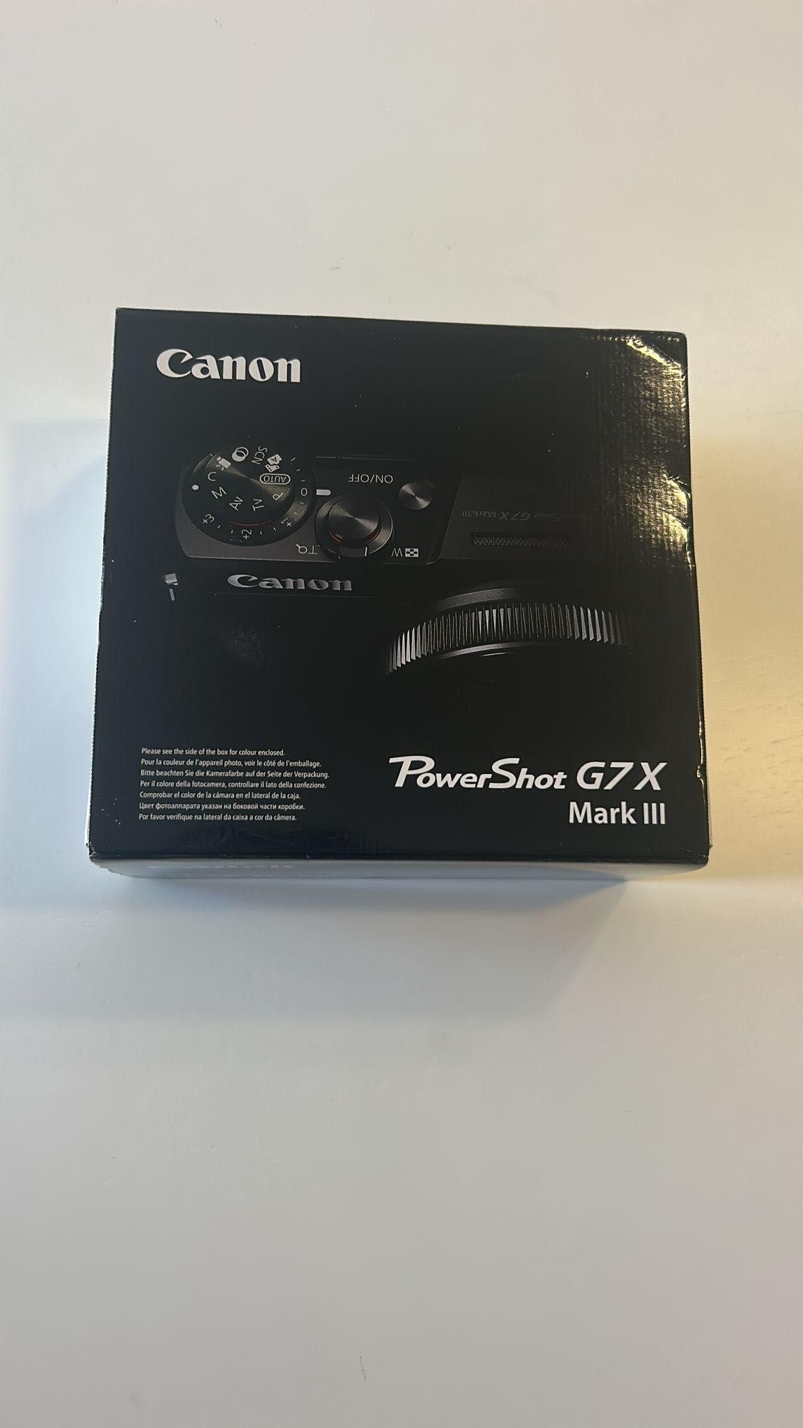 CANON Powershot G7X Mark III